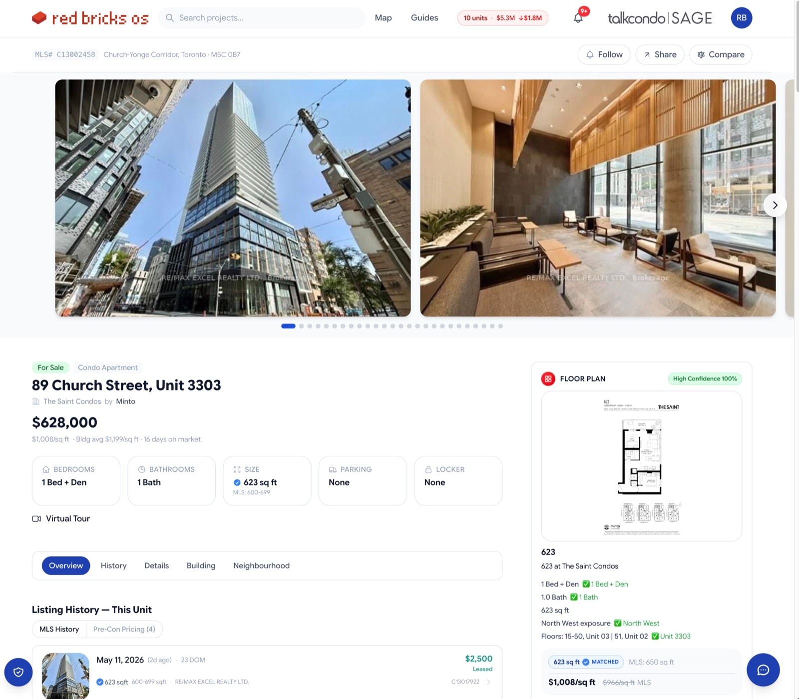 Your branded site — pre-construction and MLS resale search in one place